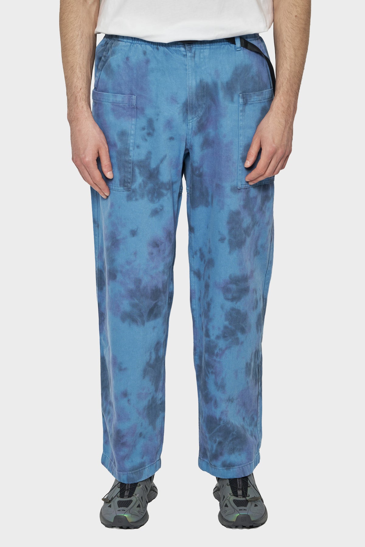 Pants HEMP RELAXED blue