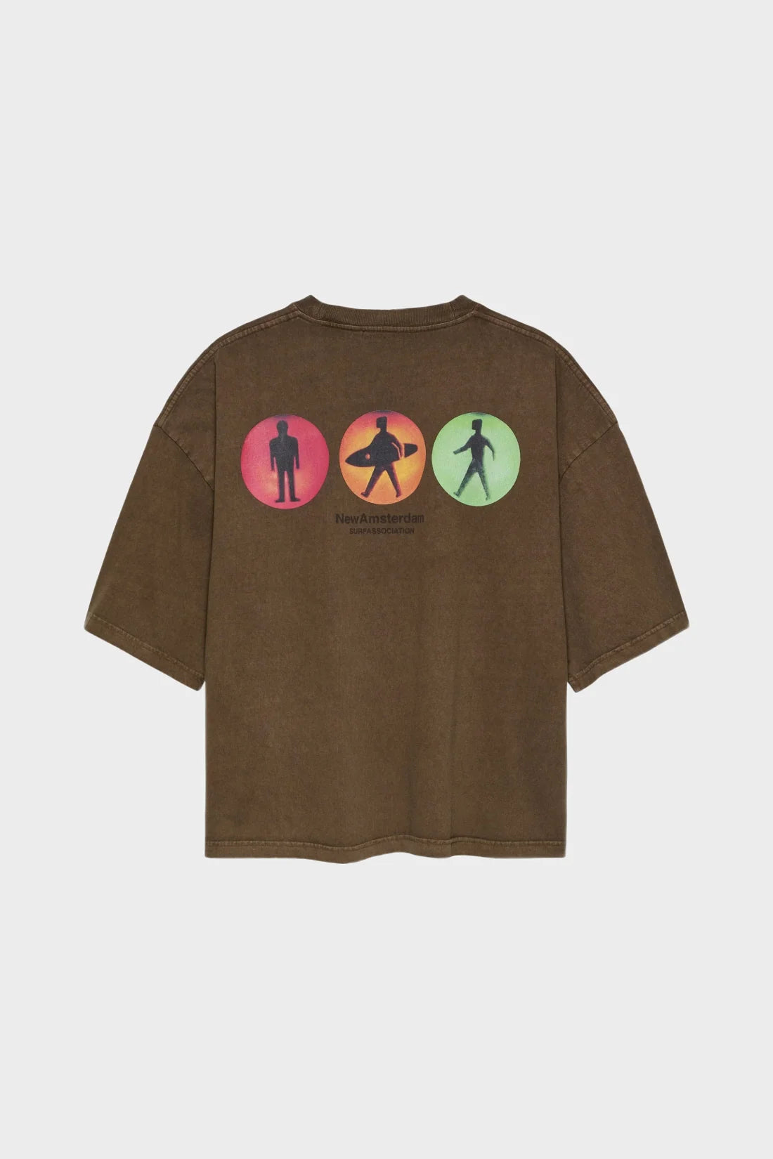 Koszulka TRAFFIC TEE brążowa