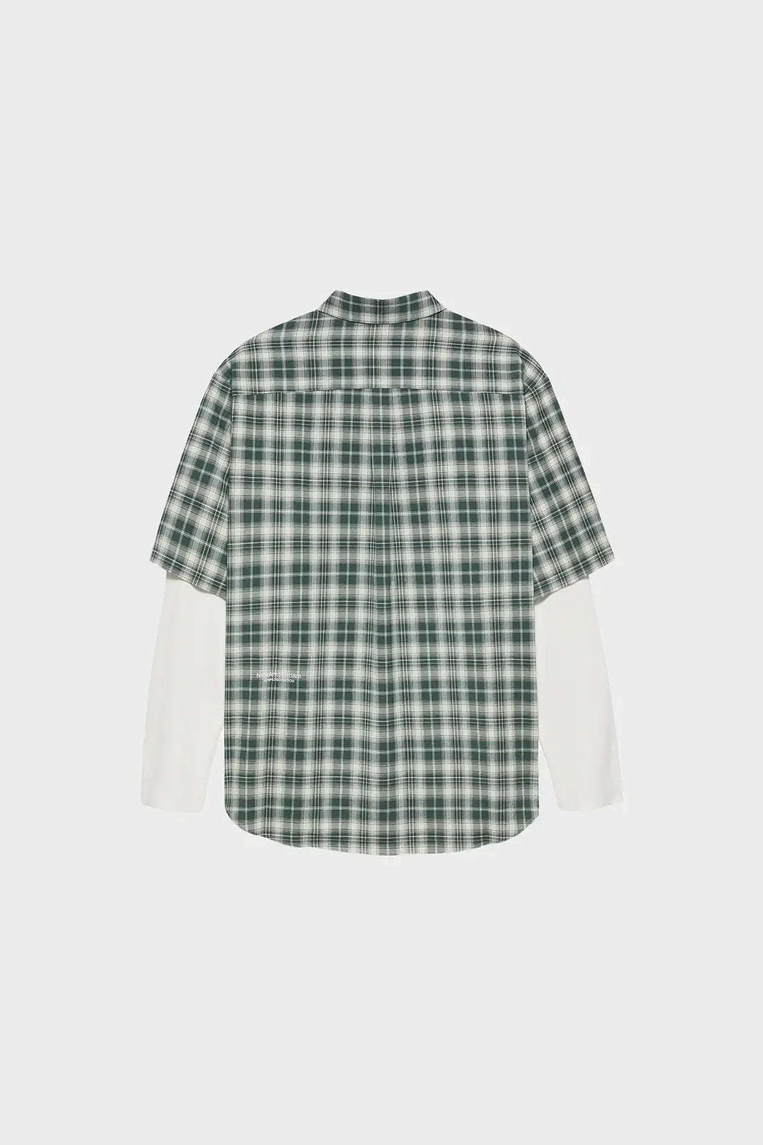 Koszula DOUBLE LAYER SHIRT zielona