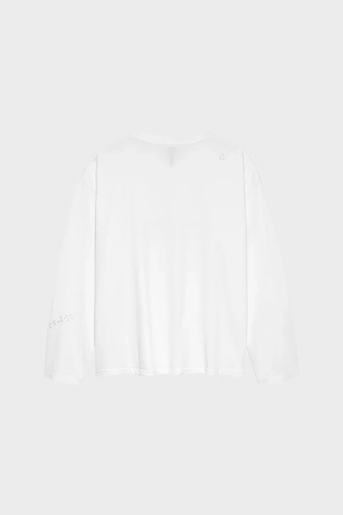 Longsleeve WORKED LOGO biały