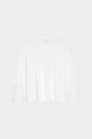 Longsleeve WORKED LOGO biały