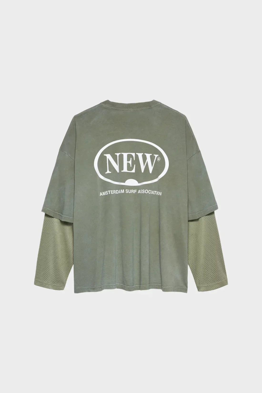 Longsleeve DOUBLE LAYER zielony