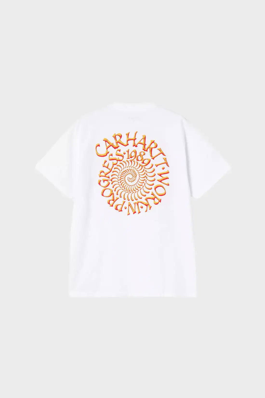 T-shirt S/S Spirals white