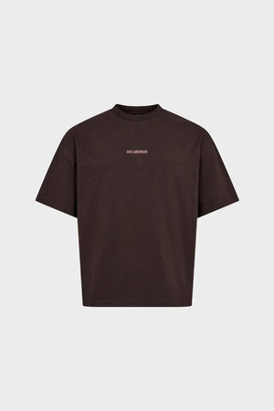 Koszulka GRAPHIC LOOSE TEE brążowa