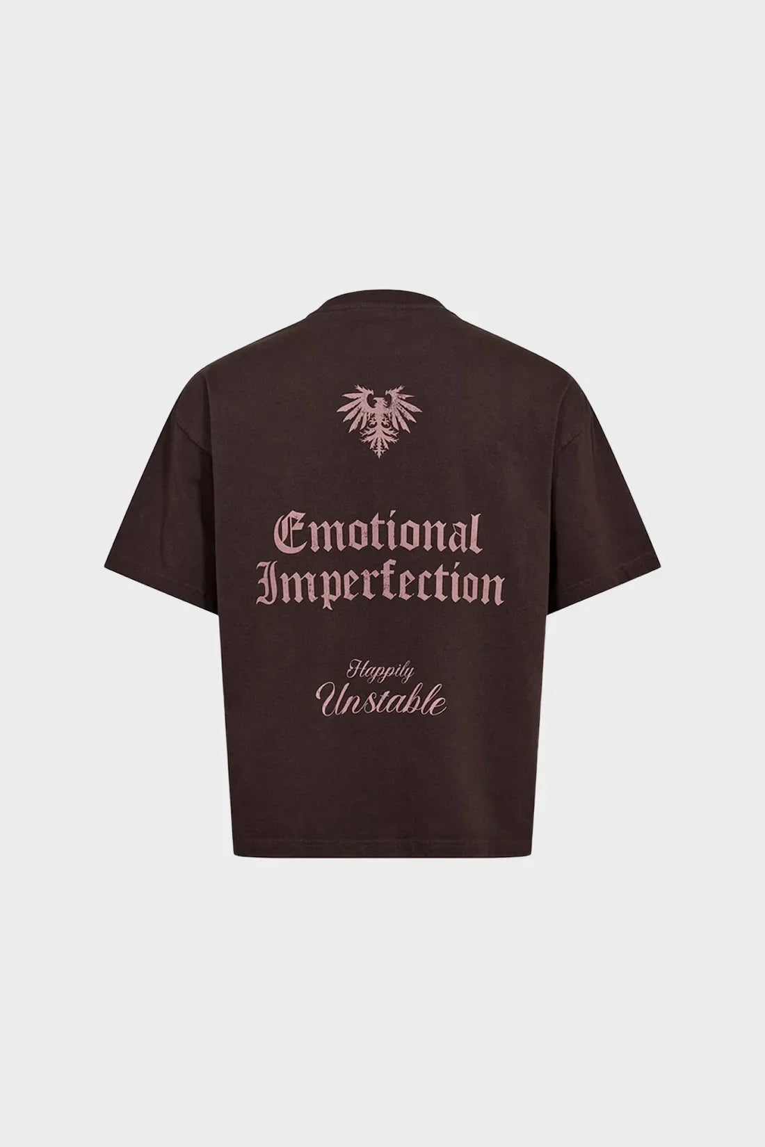 Koszulka GRAPHIC LOOSE TEE brążowa