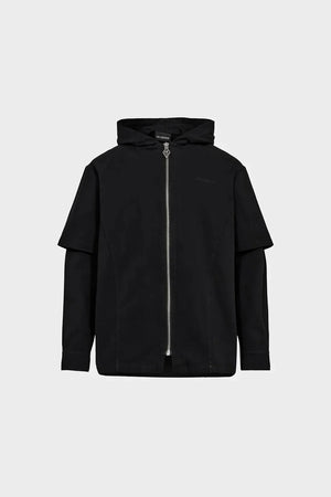 Bluza HOODED SHIRT czarna