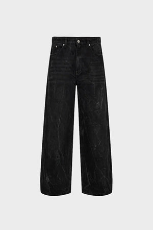 Spodnie BAGGY DENIM JEANS czarne