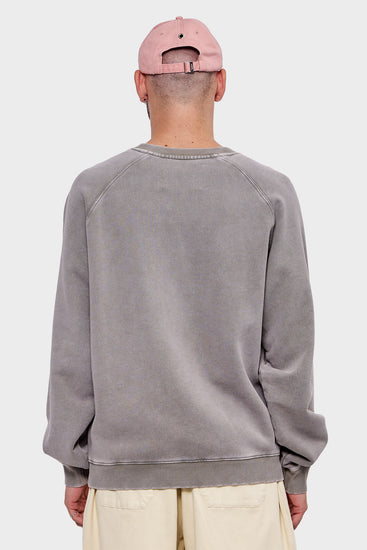 meskie#@Bluza CITY CREWNECK szara