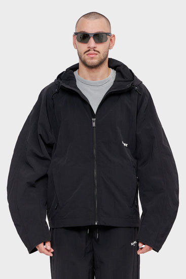 meskie#@Kurtka WINDBREAKER TECHNICAL JACKET czarna