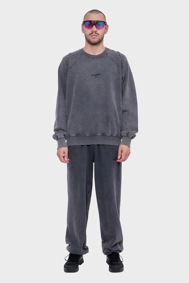 Bluza RAGLAN CREWNECK ciemnoszara
