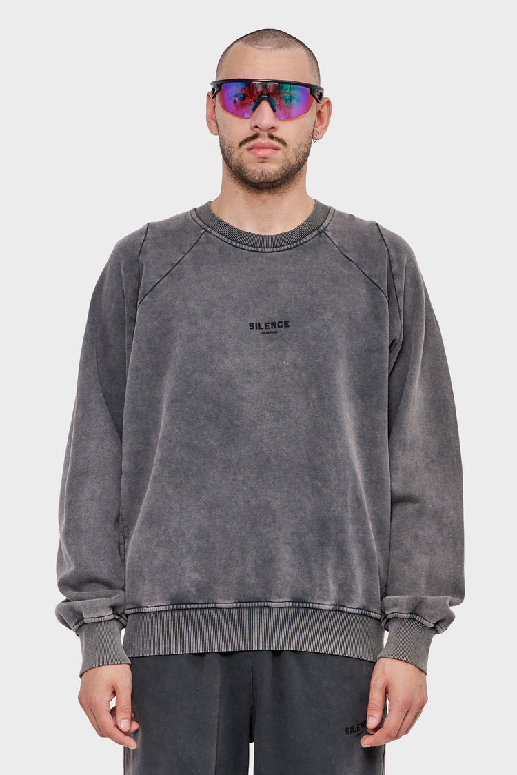 Bluza RAGLAN CREWNECK ciemnoszara
