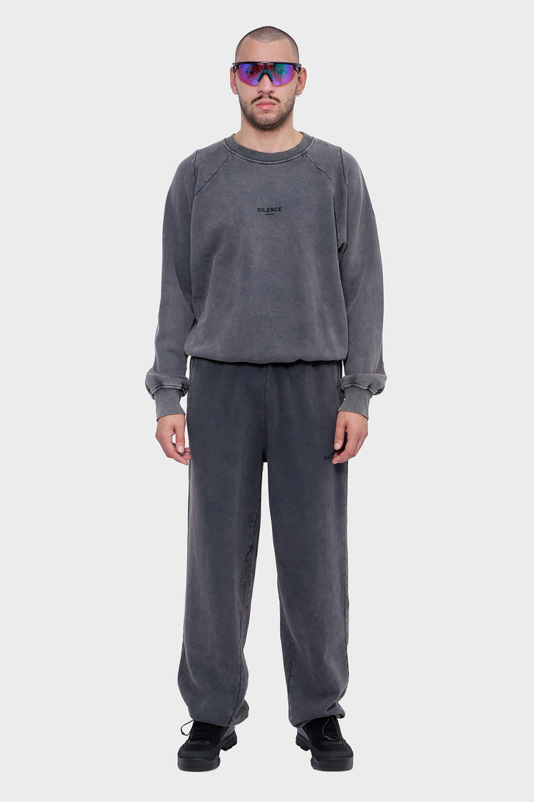 meskie#@Spodnie REGULAR SWEAT szare