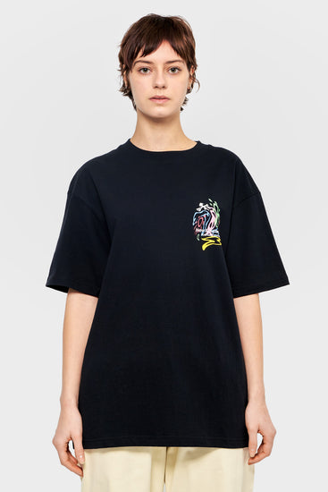 damskie#@Koszulka WEATHER ICON TEE czarna