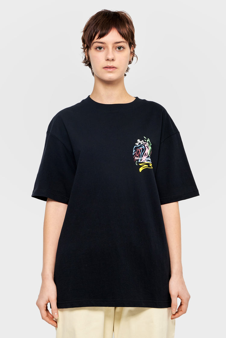 damskie#@Koszulka WEATHER ICON TEE czarna