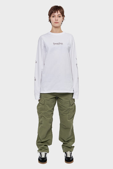 damskie#@Longsleeve SAFETY PIN biały