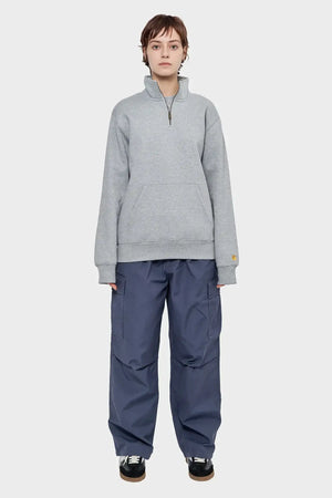 damskie#@Bluza CHASE NECK ZIP szara
