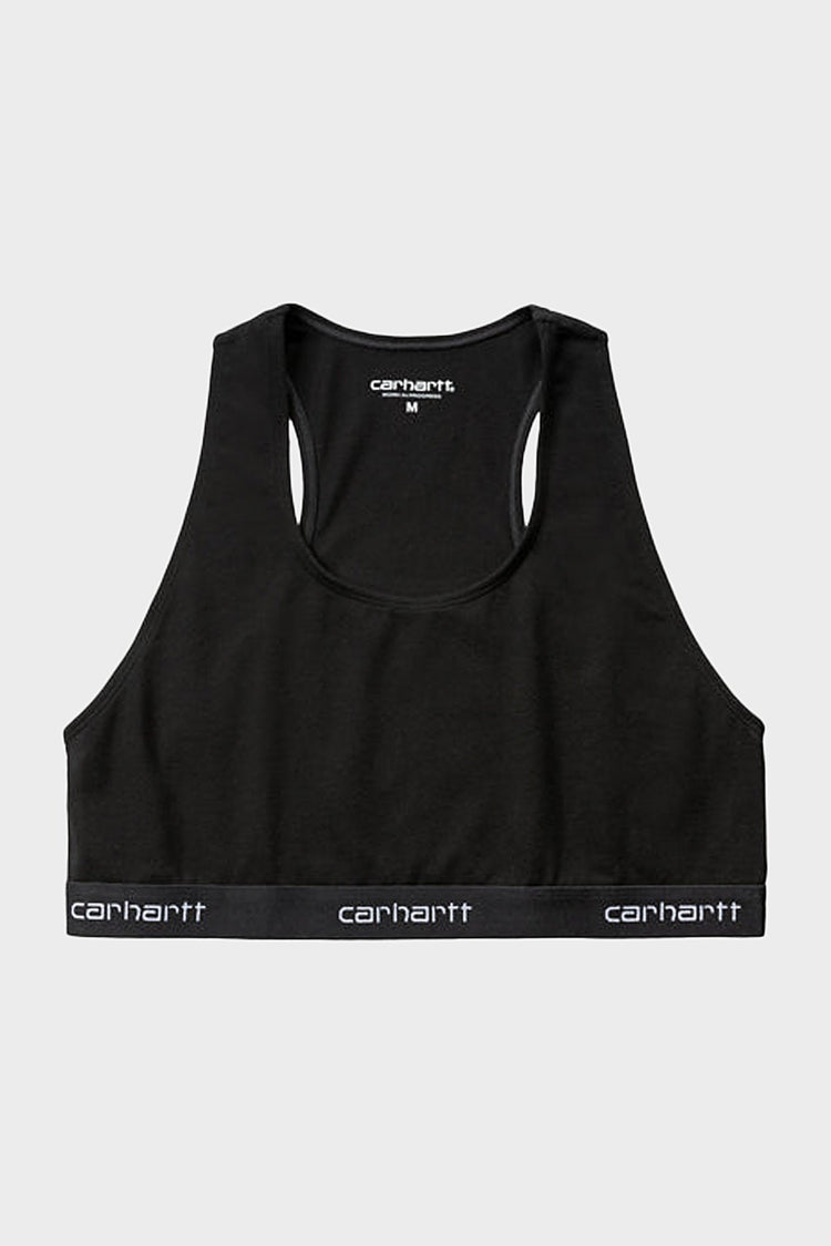 Top SCRIPT RACER TANK black