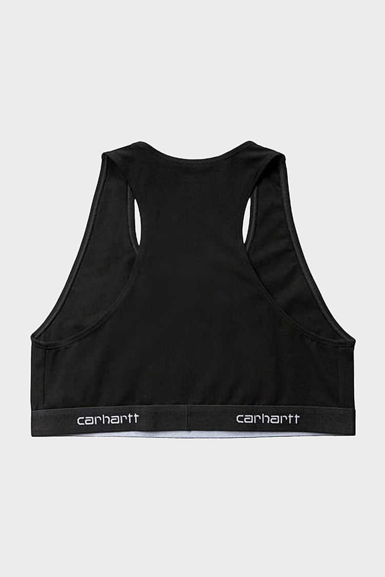 Top SCRIPT RACER TANK black