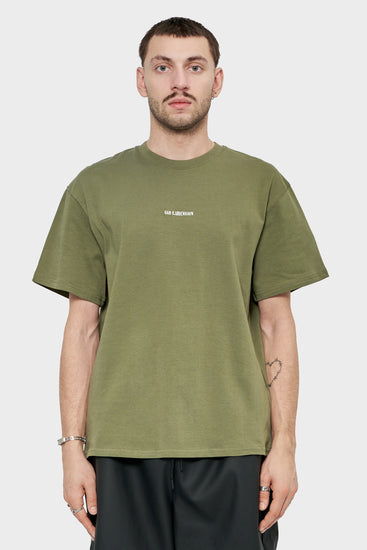 meskie#@Koszulka DAILY OVERSIZED zielona