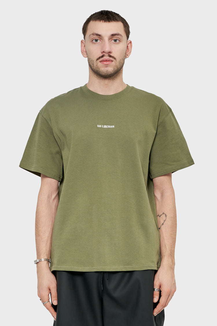 meskie#@Koszulka DAILY OVERSIZED zielona