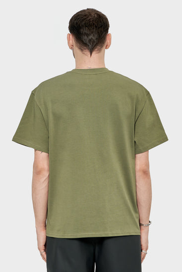 meskie#@Koszulka DAILY OVERSIZED zielona
