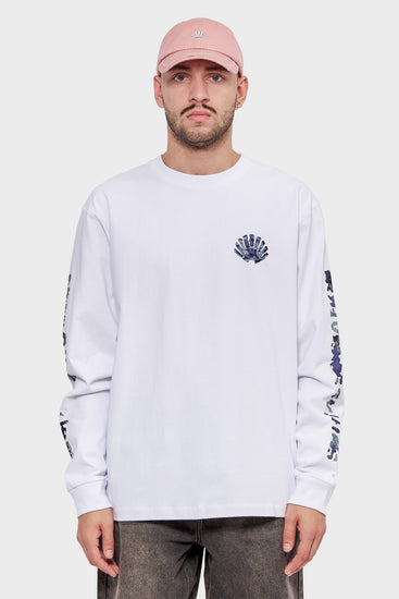 meskie#@Longsleeve AQUARELLE LOGO Biały