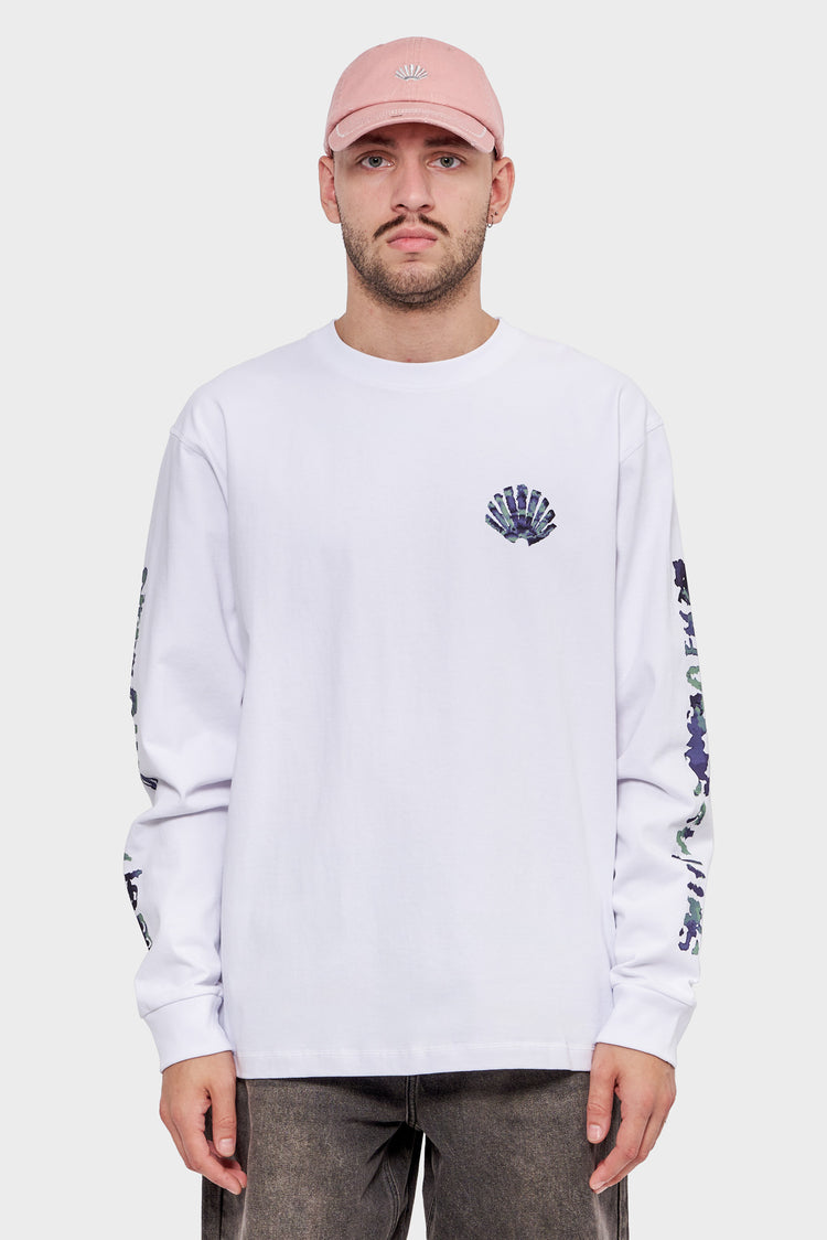 meskie#@Longsleeve AQUARELLE LOGO Biały