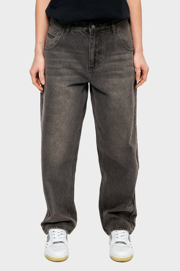 damskie#@Spodnie 252 DENIM czarne