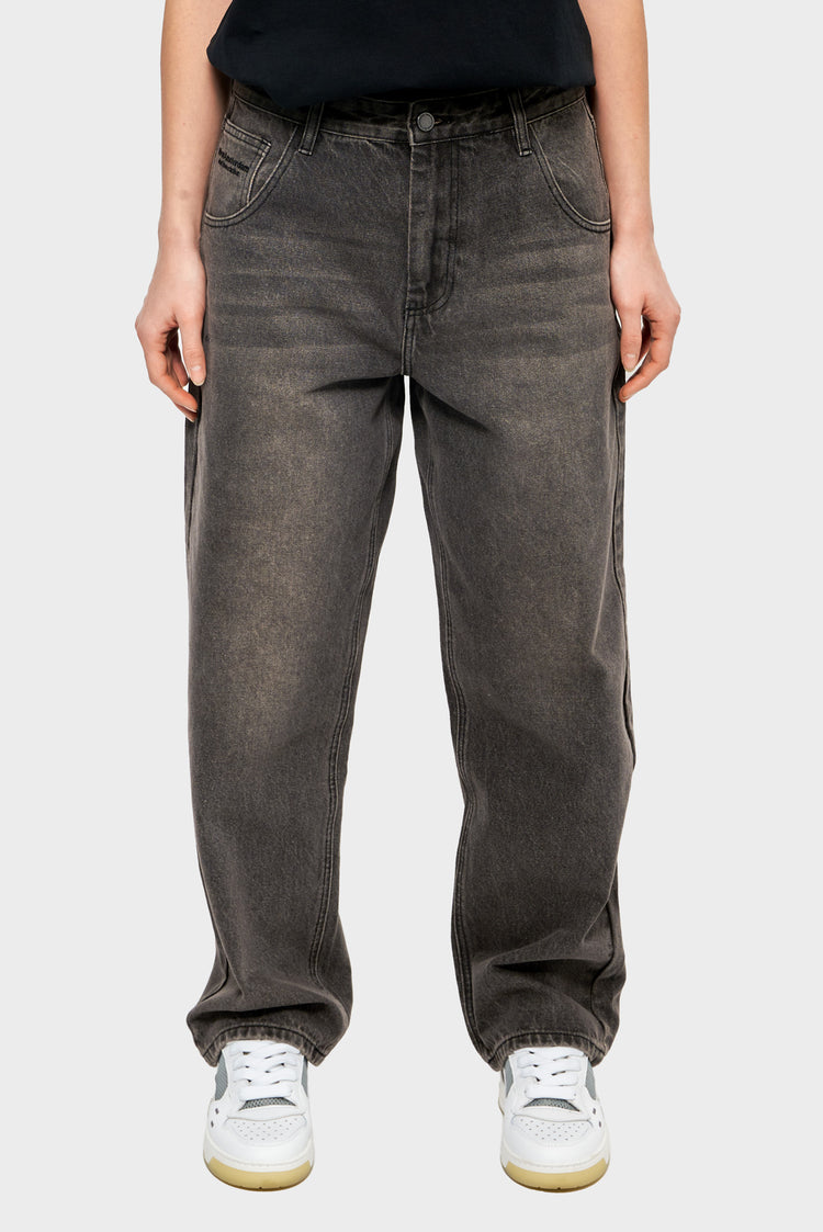 damskie#@Spodnie 252 DENIM czarne