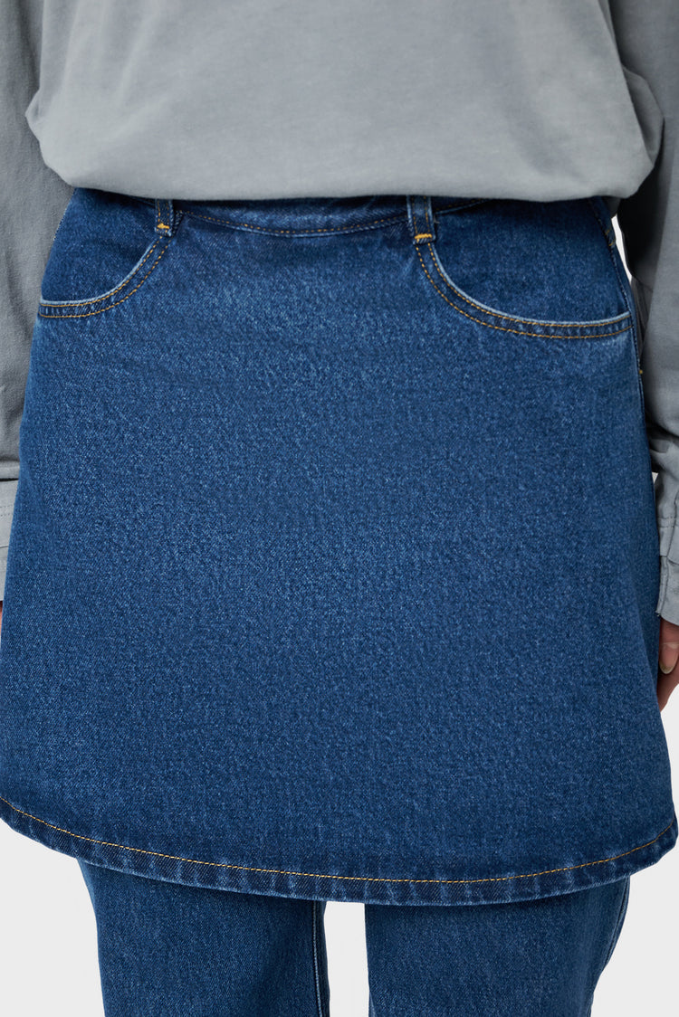 SKIRTY JEANS trousers blue