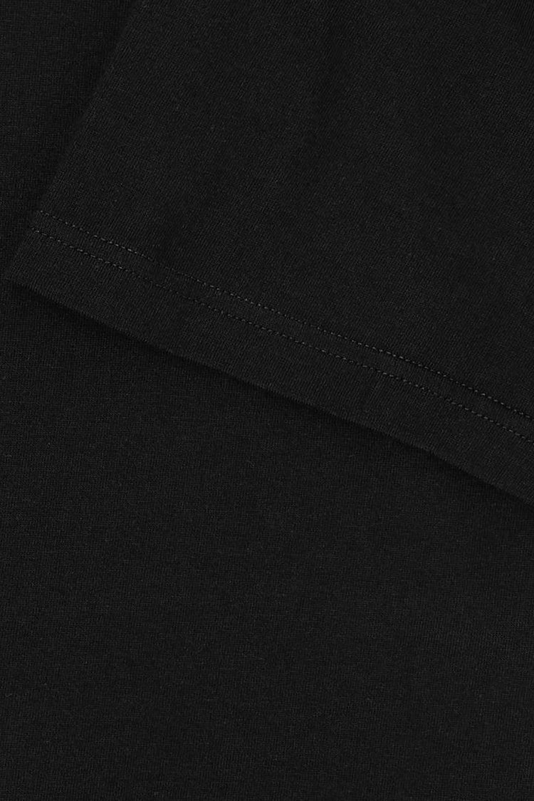 DOUBLE PACK TEE black