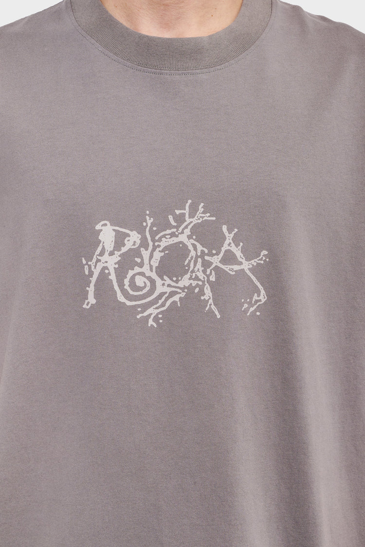 GRAPHIC BOXY T-shirt gray