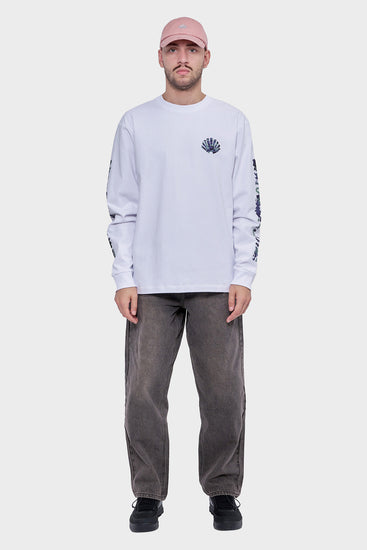 meskie#@Longsleeve AQUARELLE LOGO Biały
