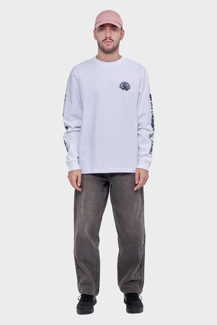 meskie#@Longsleeve AQUARELLE LOGO Biały