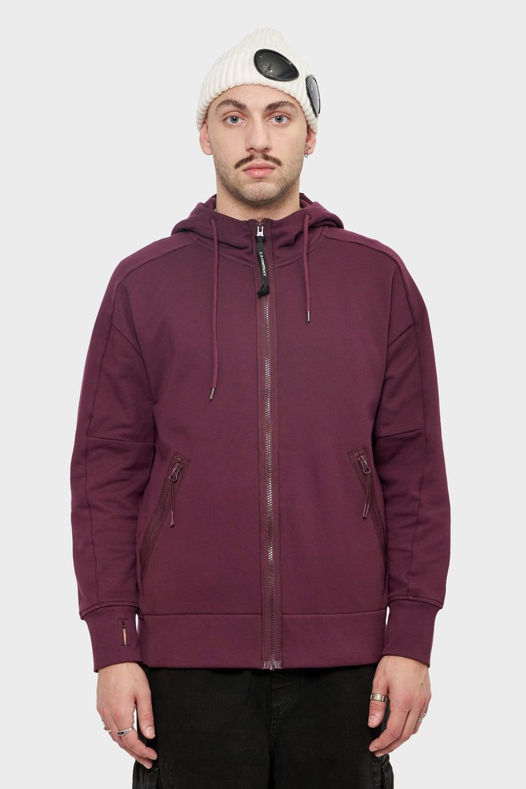 meskie#@Bluza DIAGONAL RAISED FLEECE fioletowa