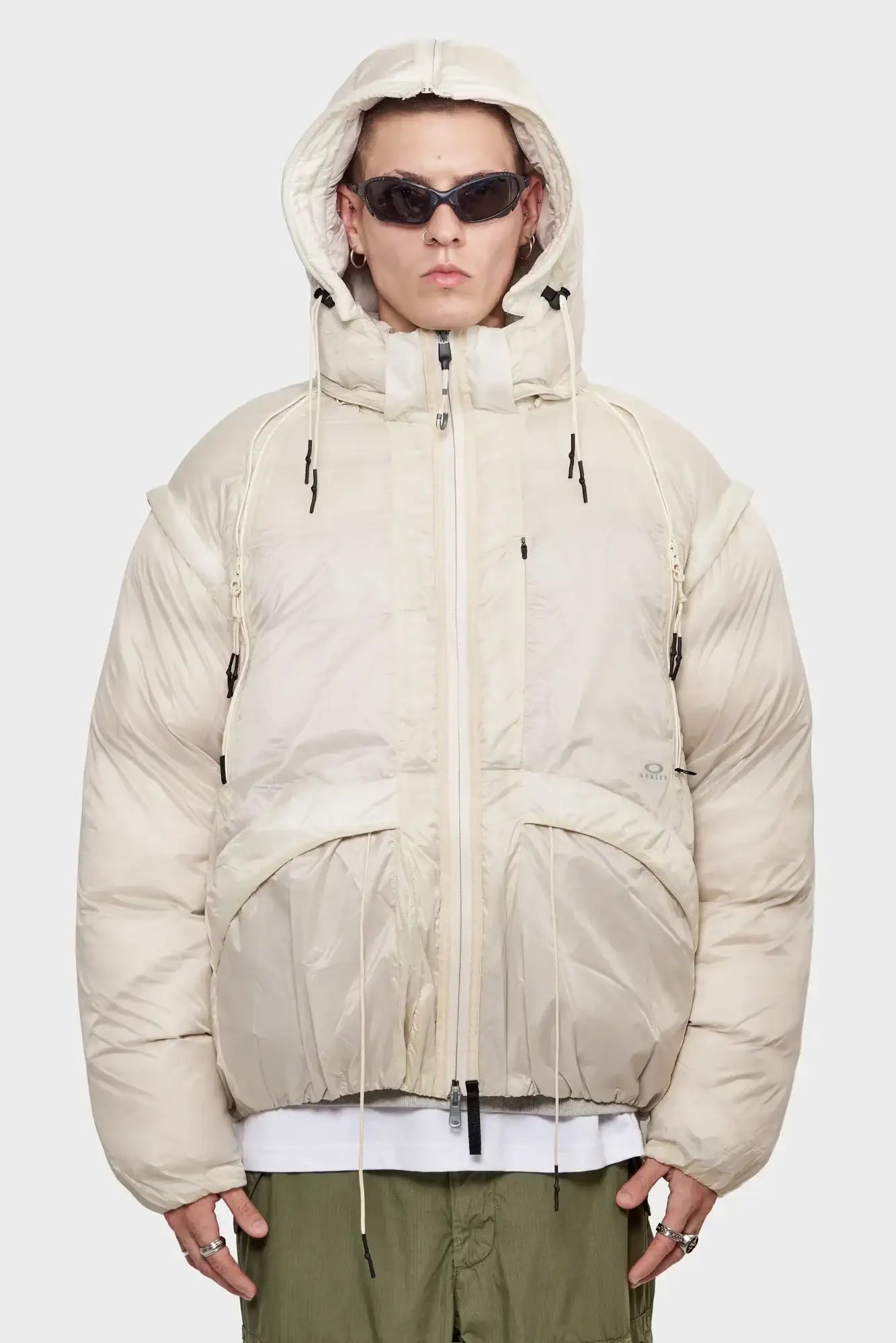 SOAR PUFFER cream jacket