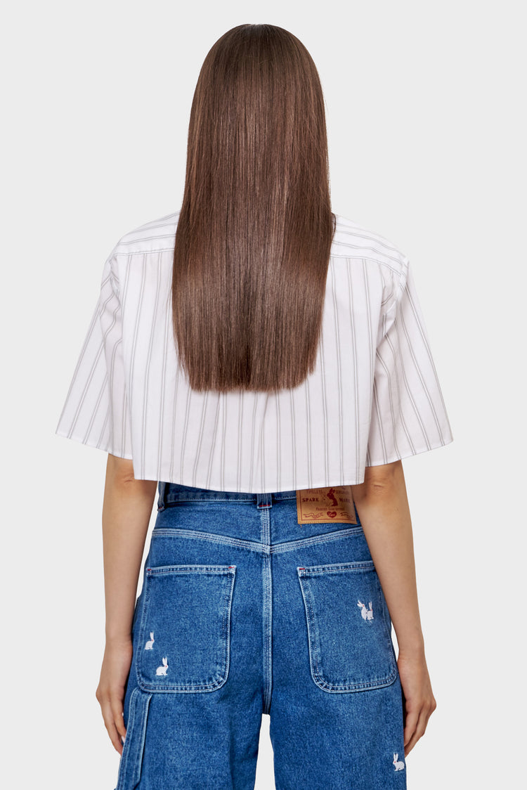 W' ALIX SHIRT SS white shirt