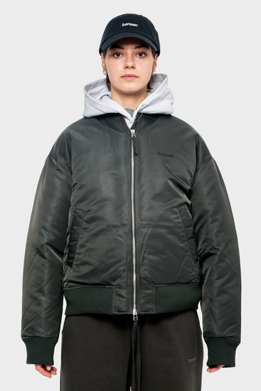 damskie#@Kurtka BLAKE - BOMBER JACKET czarna