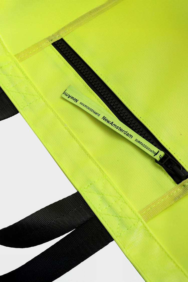 WETSUIT SHOPPER bag neon yellow