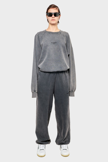 damskie#@Spodnie REGULAR SWEAT szare