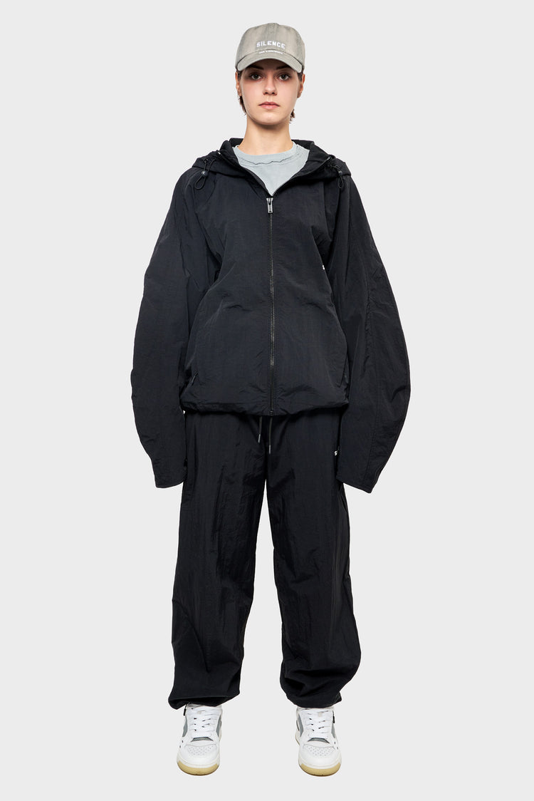 damskie#@Kurtka WINDBREAKER TECHNICAL JACKET czarna
