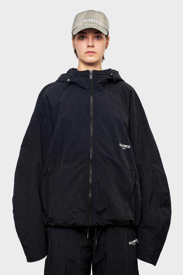 damskie#@Kurtka WINDBREAKER TECHNICAL JACKET czarna