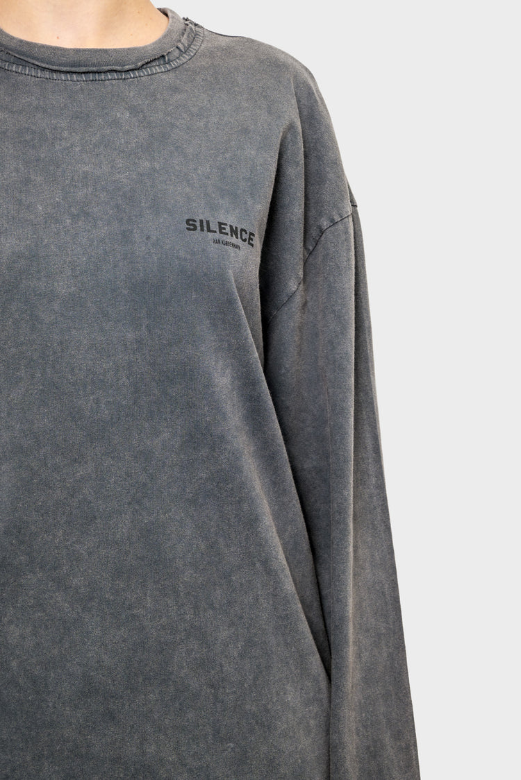 Longsleeve LAYERED ciemnoszary