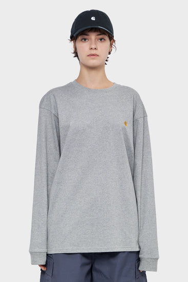 damskie#@Longsleeve CHASE szary