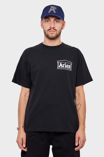 meskie#@Koszulka TEMPLE Czarna