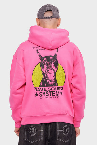 meskie#@Bluza RSS ZIP różowa