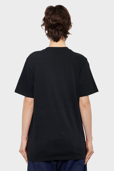 damskie#@Koszulka Script czarna