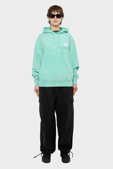 damskie#@#@Bluza LOGO HOODIE turkusowa