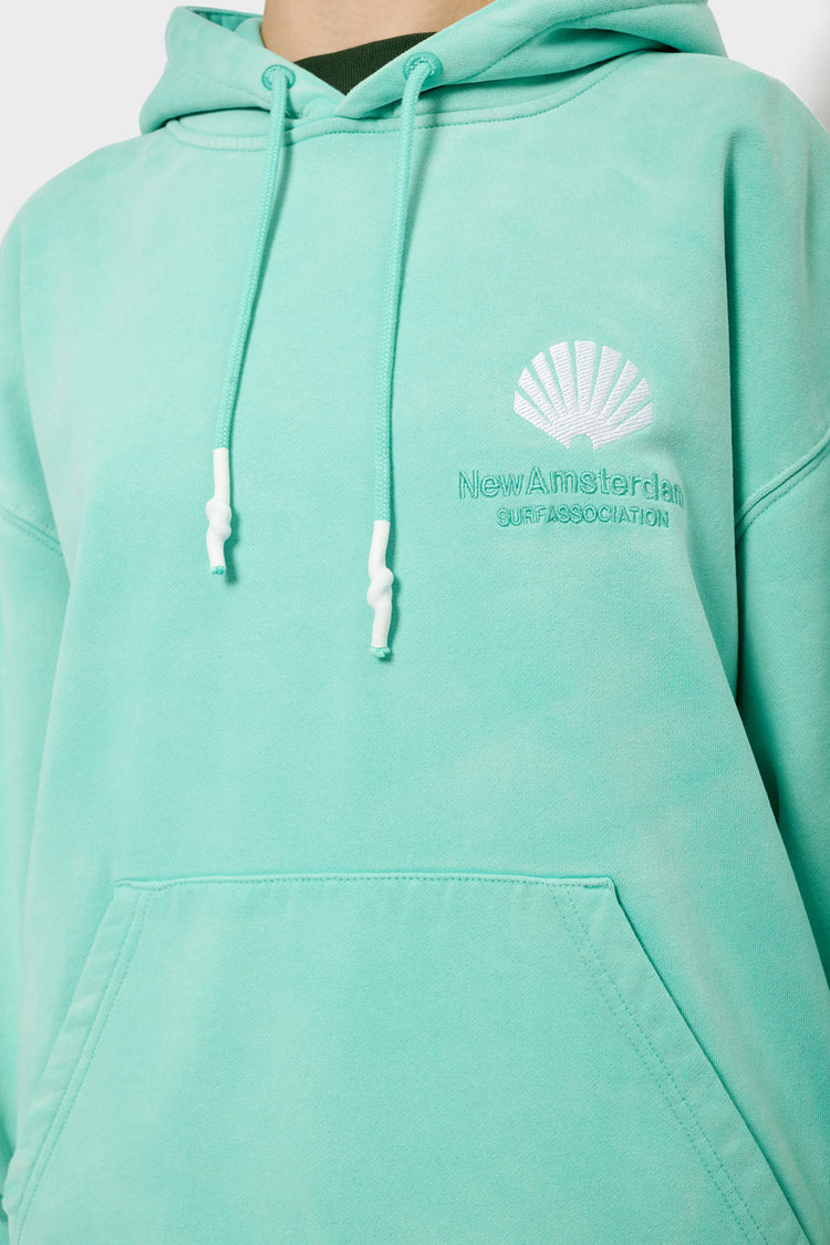 LOGO HOODIE turquoise sweatshirt