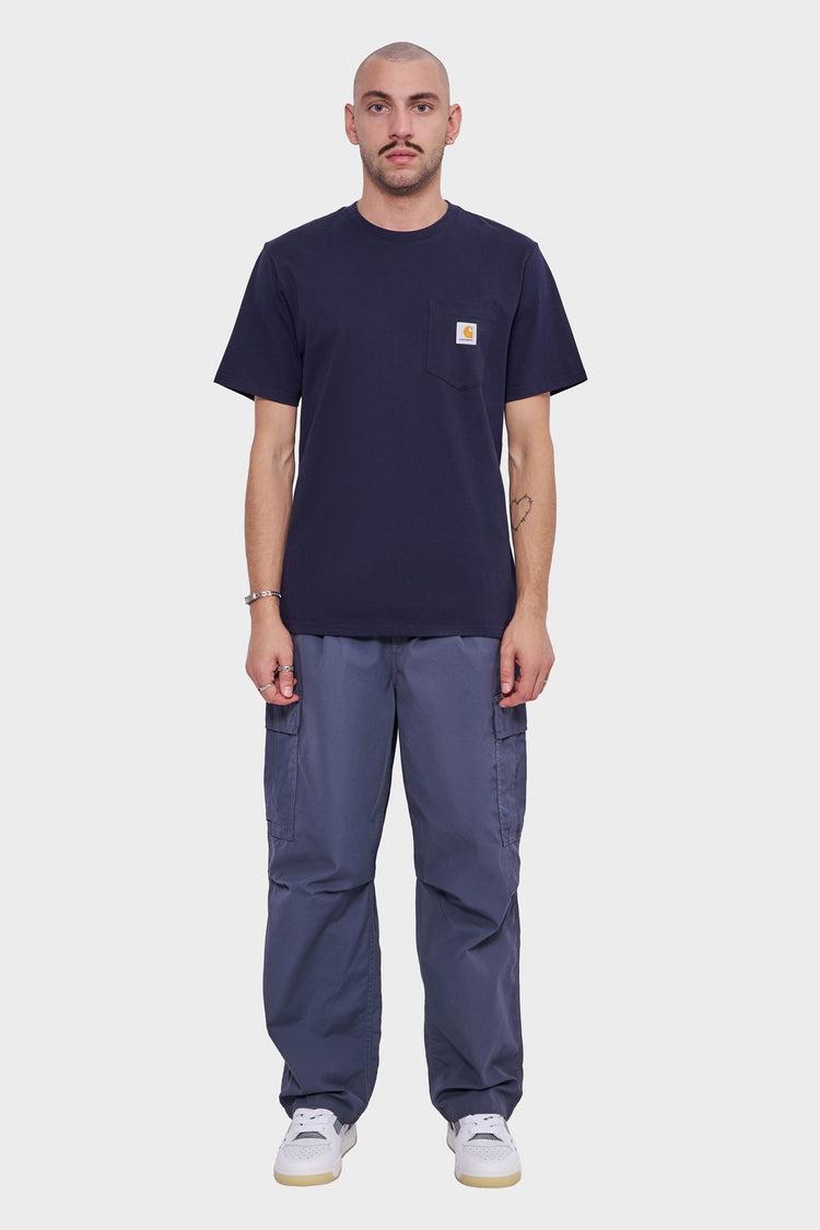 meskie#@Koszulka POCKET T-SHIRT granatowa